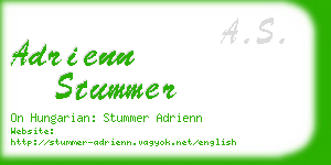 adrienn stummer business card